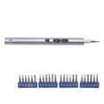 thumbnail image 4 of USB Rechargeable Mini Electric Screwdriver Set 3.7V Rechargeable Lithium Battery Cordless Power Screwdriver 28 in 1, 4 of 8