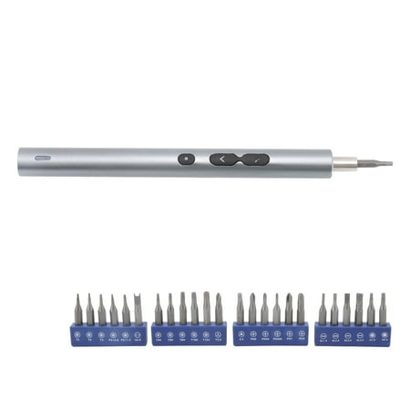 

CordlessMiniElectricScrewdriver USBRechargeable MiniElectricScrewdriver Functional For Home Decoration