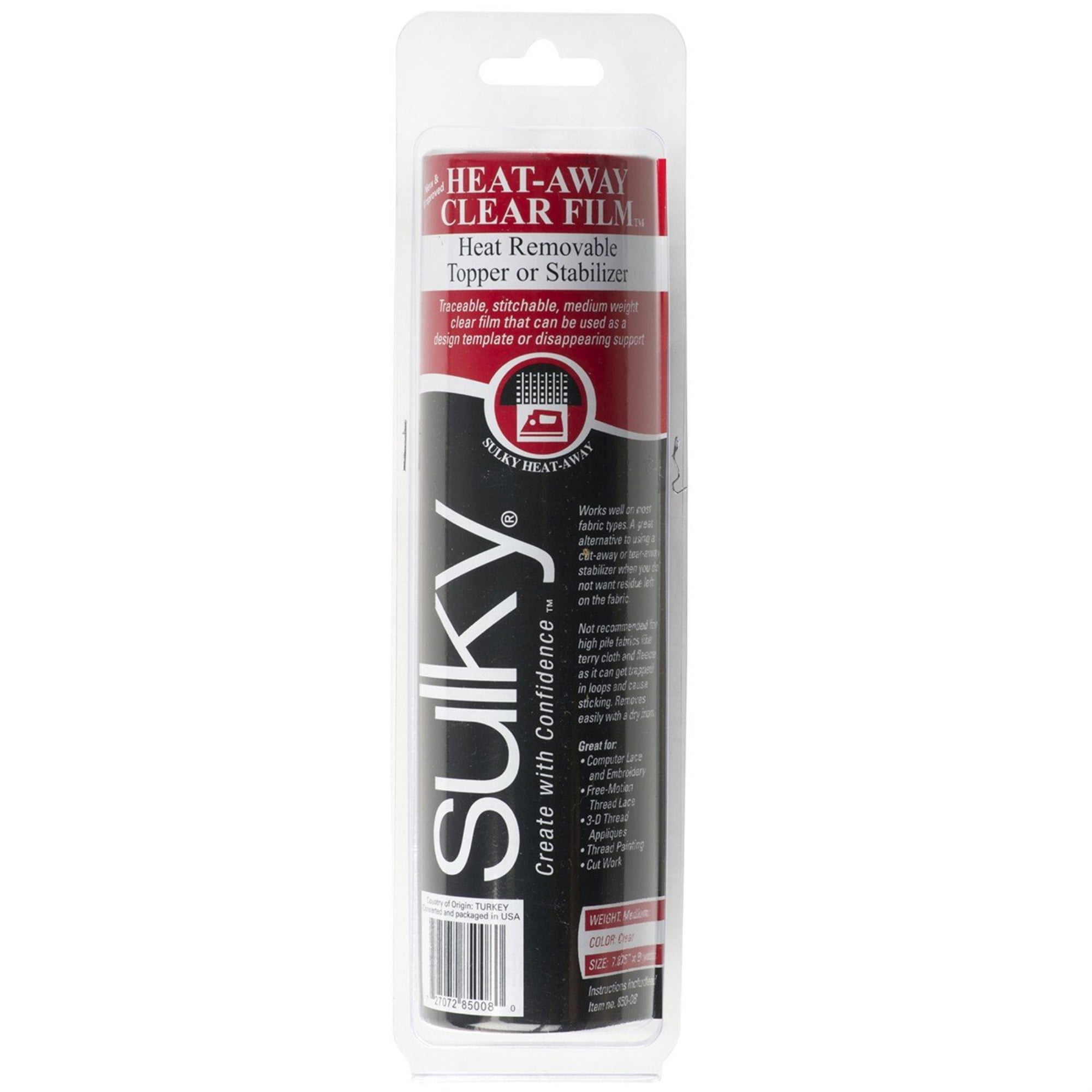 Sulky Ultra Solvy Film Ultra Résistant Soluble Dans L'Eau - Pour Broderie Et Couture