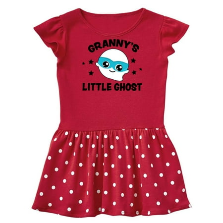 

Inktastic Cute Granny s Little Ghost with Stars Gift Baby Girl Dress