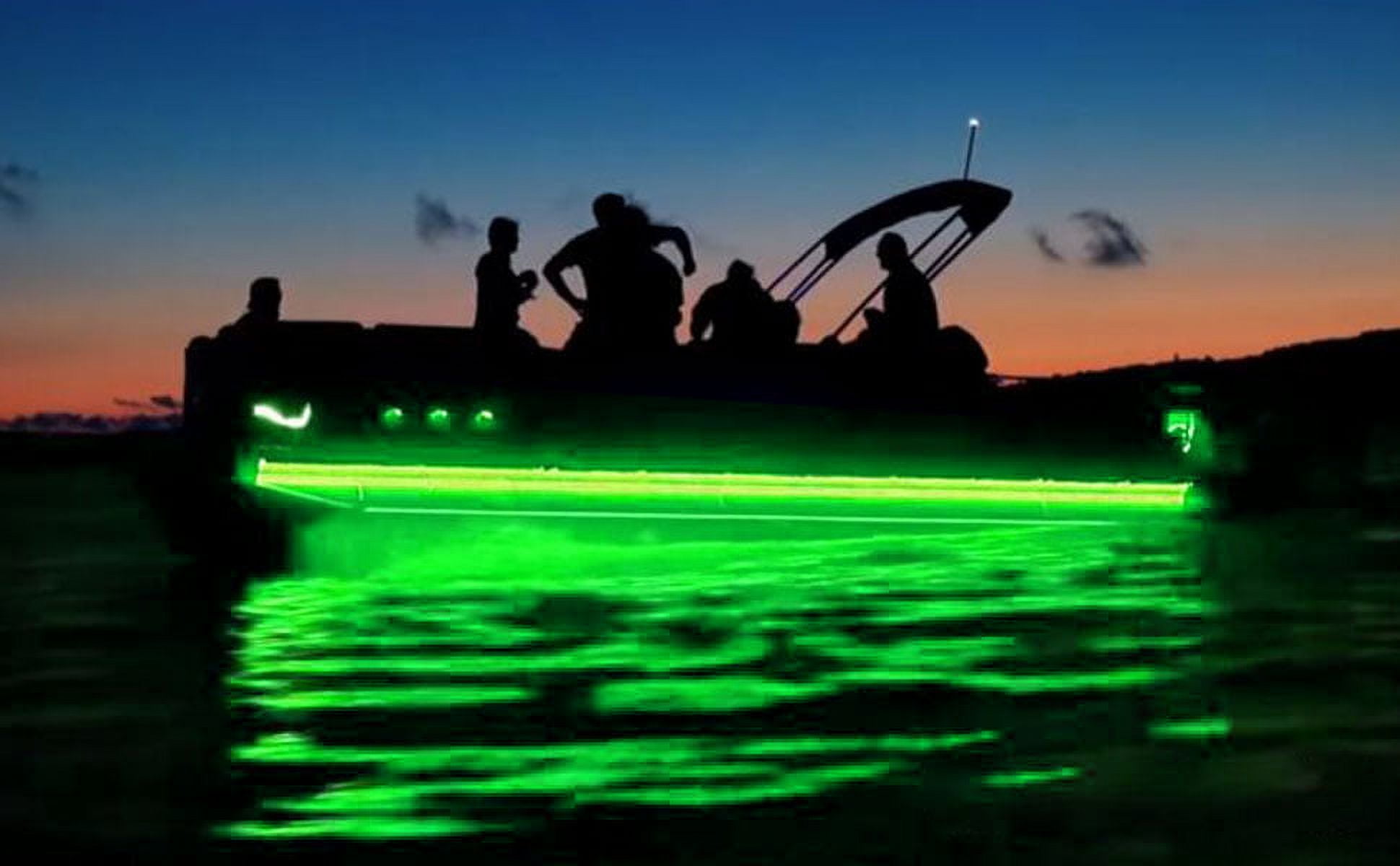 Boat LED Lights Strip Marine Pontoon Boat Light for 12V Interior Courtesy Deck Accent Decorative Lights Waterproof for Fishing Duck Bass Boat Kayak Sailboat Blue LED Lighting Strip 16.4FT/5m