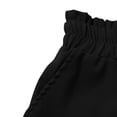 thumbnail image 6 of Stephy Women's New Thin Elastic Loose Large Size Korean Version of Everything Long Trousers Casual Trousers Haren, Black, L, 6 of 8