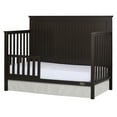 Dream On Me Alexa 5 in 1 Convertible crib, Espresso