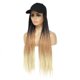 thumbnail image 4 of Cabeza de maniquí con cabello humano para trenzar cabello real cabeza de maniquí cosmetología con cabeza de muñeca para peinar el cabello soporte de maniquí de mesa libre (14 ""), 4 of 5