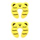 thumbnail image 1 of Topes de puerta a prueba de niños para bebés, 2 uds., protección de seguridad para los dedos, prevención de ruido, Color aleatorio Tan Jianjun unisex, 1 of 2