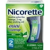 Nicorette Mini Nicotine Lozenges Mint Flavor, 2 Mg, 81 Count *EN