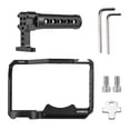 thumbnail image 4 of Camera Cage,With Cold 1/4 Camera Handle Camera Camera Handle Kit Alloy Camera Video With Buzhi Cold 1/4 Inch 1/4 Inch Zv-e1 Alloy Camera Video Camera. Camera Mewmewcat Camera, 4 of 6