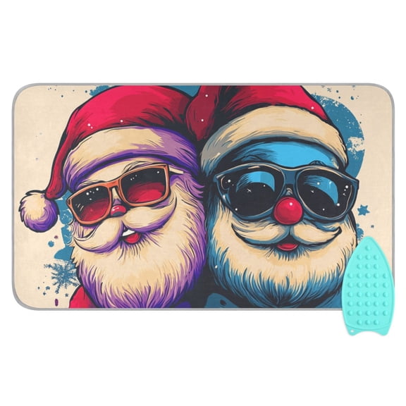 Santa Brothers Ironing Mat Blanket for Table Top Travel Portable Ironing Board Pad 47.2x27.6 Inch