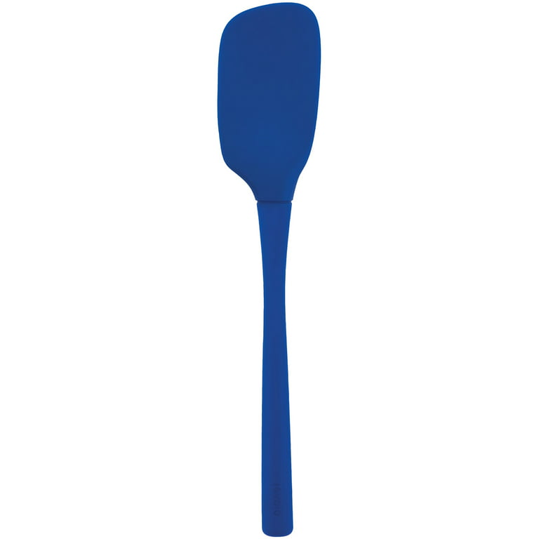 tovolo flex-core all silicone spoonula, stratus blue