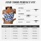 thumbnail image 5 of Balery Blue Ink Flowers Sujetadores deportivos con espalda cruzada para mujer, acolchados, sin costuras, de alto impacto, ideales para yoga, gimnasio, entrenamiento y fitness.-Large, 5 of 8