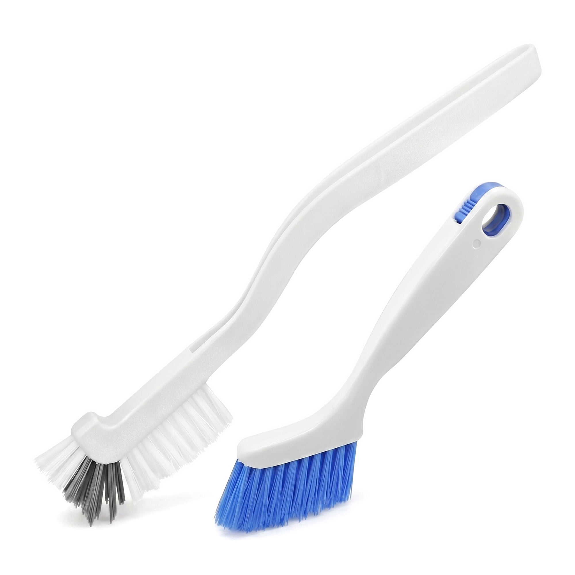 Dengmore 2 PCS Cleaning Brush Small Stiff Scrub Brush For Cleaning Sink Scrub Brush Bathroom Kitchen Edge Corner Grout Cleaning Brushes Window Track Cleaning Brush