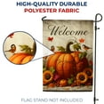 thumbnail image 4 of America Forever Autumn Harvest Welcome Garden Flag, 12.5 x 18 inch Double Sided, Fall Pumpkin Sunflower Flag, Bird Berry Leaf Banner, Seasonal Outdoor Decor, Thanksgiving Yard Flag, 4 of 5