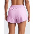 thumbnail image 2 of Shorts CRZ YOGA V con Corte Alto y Secado Rápido Rosa L 2.5", 2 of 5