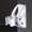 Silver, variant on SPRING PARK Adjustable Rotatable Lightweight Aluminum Bathroom Shower Head Bracket Showerhead Holder Wall Mount