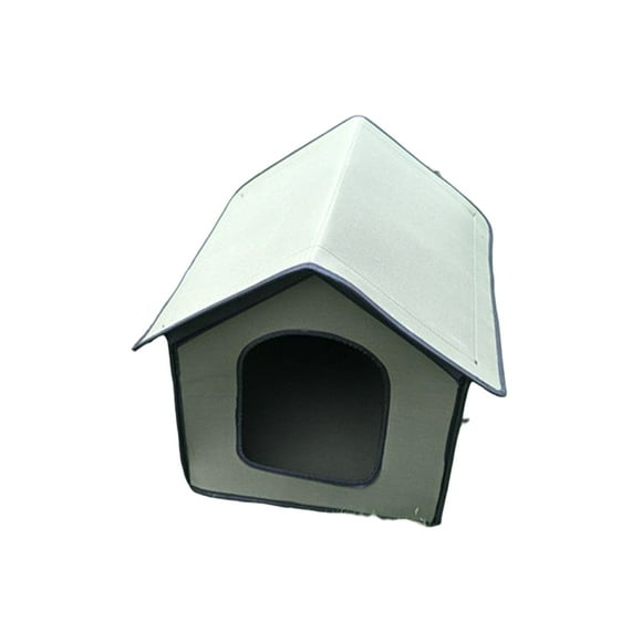 Greeniant Casa de mascotas para interiores y exteriores, dormitorio, patio, impermeable, a prueba de viento, EVA, caseta de perro, a prueba de sol, a Suministros para gatos METRO Greeniant PT004619-02