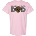 thumbnail image 3 of Inktastic Chocolate Lab Dad T-Shirt, 3 of 5