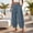 #0229-Navy, variant on TaTaai Womens Solid Elastic Waist Pants with Pockets Loose Casual Trousers Bottoms for Daily Home