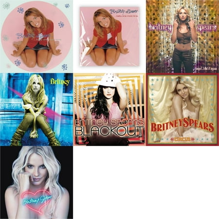Baby One More Time (Picture Disc/140G/Dl Code) & Baby One More Time & Oops!... I Did It Again & Britney & Blackout & Circus & Britney Jean [LP Vinyl Bundle]