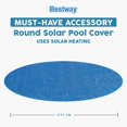 thumbnail image 3 of Cobertor solar para piscina redonda Bestway de 5,3 m, protector contra residuos, 3 of 6