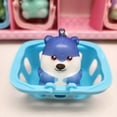 thumbnail image 3 of 12 Pack Squishy Keychains Adopt A Pet with Basket, Slow Rising Mini Squishies, Cute Animals, Bulk, Fidget Toys, Classroom, Favors, 3 of 4