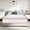 White, variant on Queen Mattress 12 inch, Hybrid Queen Size Mattress in a Box with Upgrade Innerspring, Black