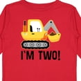 thumbnail image 4 of Inktastic 2nd Birthday Construction Truck Boy Boys Long Sleeve Toddler T-Shirt, 4 of 5