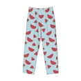 thumbnail image 4 of Xecao Watermelon Men's Straight Lounge Pajama Pants: The Ultimate in Comfortable Sleepwear, 4 of 9