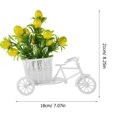 thumbnail image 2 of WHAMVOX  Arrangement Tabletop Display Plastic Flower Pots (float Orange), 2 of 8