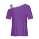 thumbnail image 5 of Camiseta de Manga Corta Sexy de Moda 2024, Camiseta Casual de Manga Corta, 95% Poliéster 5% Blusa de Spandex para Mujeres, Top de Verano de Lavado de Manos, 5 of 7