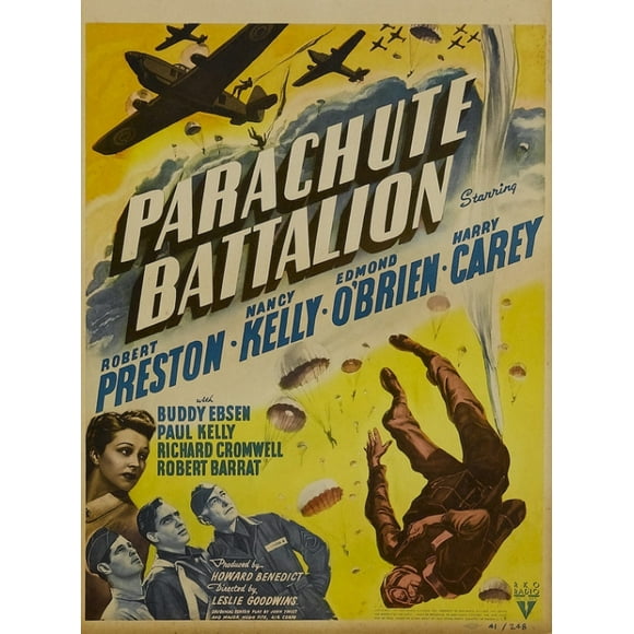 Parachute Battalion Movie Poster (11 x 17)