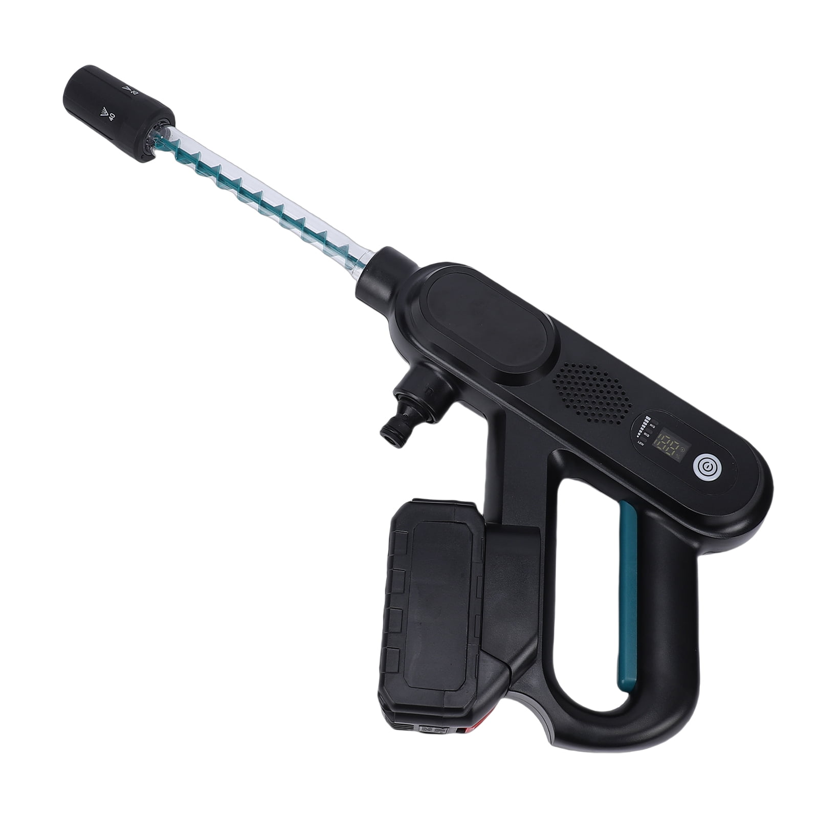 Rechargeable Car Cleaning Tool for Home Use Cordless Portable Brushless Power Washer for Car Patio Garden Outdoor with Foam Cannon Batteries and Charger