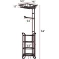 thumbnail image 5 of Free Standing Toilet Paper Roll Dispenser- Bronze, 5 of 5