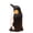 Black, variant on Farfi Penguin Ornament Real-looking Animal Theme Small Size Wooden Goose Penguin Carving Ornament for Desktop (Black)
