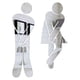thumbnail image 5 of Señales de baño para hombres y mujeres (1 par), pictogramas adhesivos para puertas de baño. Plata, 5 of 9