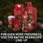 Old Spice Cleansing Body Wash for Men, 24/7 Shower Clean with Lasting Scent, 2 in 1 Face and Body Wash, Rich Lather, Bearglove, Crisp Orchard Scent, 33.4 fl oz