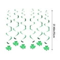 thumbnail image 3 of Décor Suspendu en Spirale en PVC pour la Saint-Patrick - Pendentif Festif, Durable, pour Fêtes Intérieures/extérieures, 3 of 6