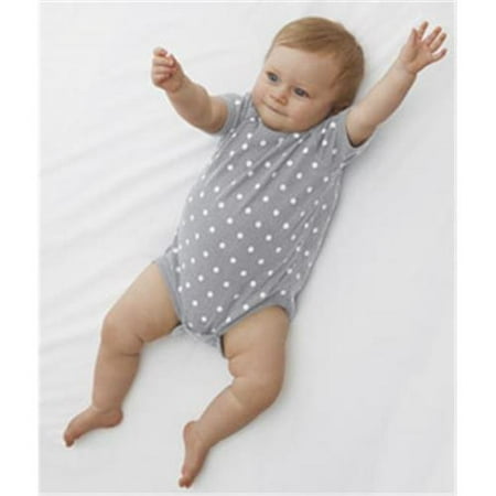 Rabbit Skins Infant Baby Rib Lap Shoulder Bodysuit