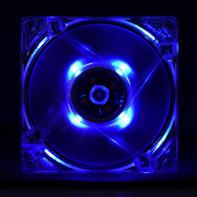 Ventilador de refrigeración NikouMX de 80 mm con luz LED