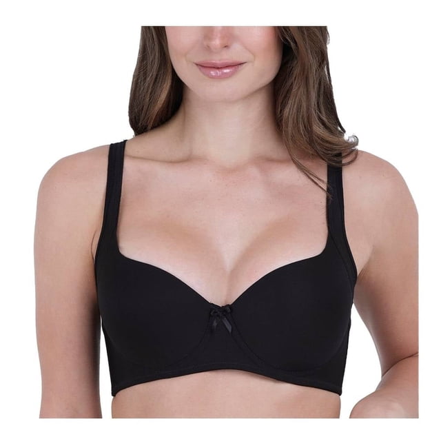 Brasier Bras Jade para Mujer con Moño Negro Talla 40C