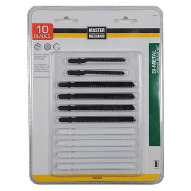 Disston 160381 Master Mechanic Jigsaw Blade Set - 10 Piece