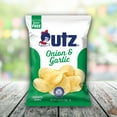 thumbnail image 2 of Utz Onion & Garlic Potato Chips, Gluten-Free, 2.75 oz Bag, 2 of 8