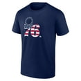 thumbnail image 2 of Men's Navy Philadelphia 76ers Flag Logo T-Shirt, 2 of 3