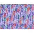thumbnail image 2 of Zelouf Palm Tree Stripe On Stretch Cotton Sateen  , Sewing, DIY, Crafts Fabric by the Yard, 796 Jade/purple, 5 Yard, 2 of 2