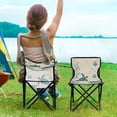 thumbnail image 5 of 600D Oxford Camping Chair Portable Foldable Chair Supports 220 lbs for Picnic, Fishing, Backpacking Underwater Scene Featuring, 5 of 8