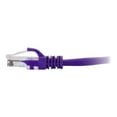 thumbnail image 2 of C2G 3ft Cat6 Snagless Unshielded (UTP) Ethernet Network Patch Cable - Purple - Patch cable - RJ-45 (M) to RJ-45 (M) - 3 ft - CAT 6 - molded, snagless, stranded - purple, 2 of 3