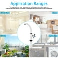 thumbnail image 2 of Water Faucet,ABS Plastic Single Cold Single Cold Water Tap Faucet Striking Appearance, 2 of 8