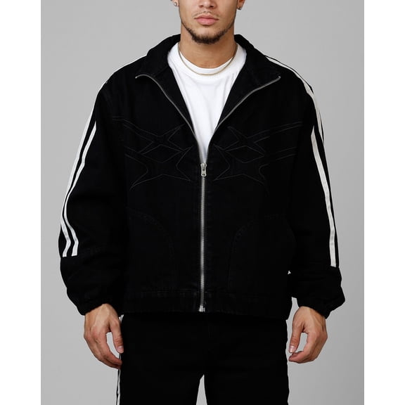 Loiter Track Star Denim Jacket