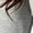Gray, variant on Lopecy-Sta Women's Top U Notch Henley Partial Button Ribbed Knit Long Sleeve Solid Form Fitting Waist Ruched Stretch Basic Tee Slim Casual Layering Blouse for Daily Street