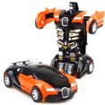 thumbnail image 1 of Robot Car Transforming Kids Toy Toddler Toy Cool Robots Auto para niños Cumpleaños Inevent FN007601-03, 1 of 4