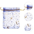 thumbnail image 1 of OULII 50Set Star Moon Shape Organza Jewelry Candy Bags For Packaging And Storage Pouch, 1 of 7